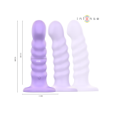 Intense - Brenda Vibrator Grösse M Spiralendesign 10 Vibrationen