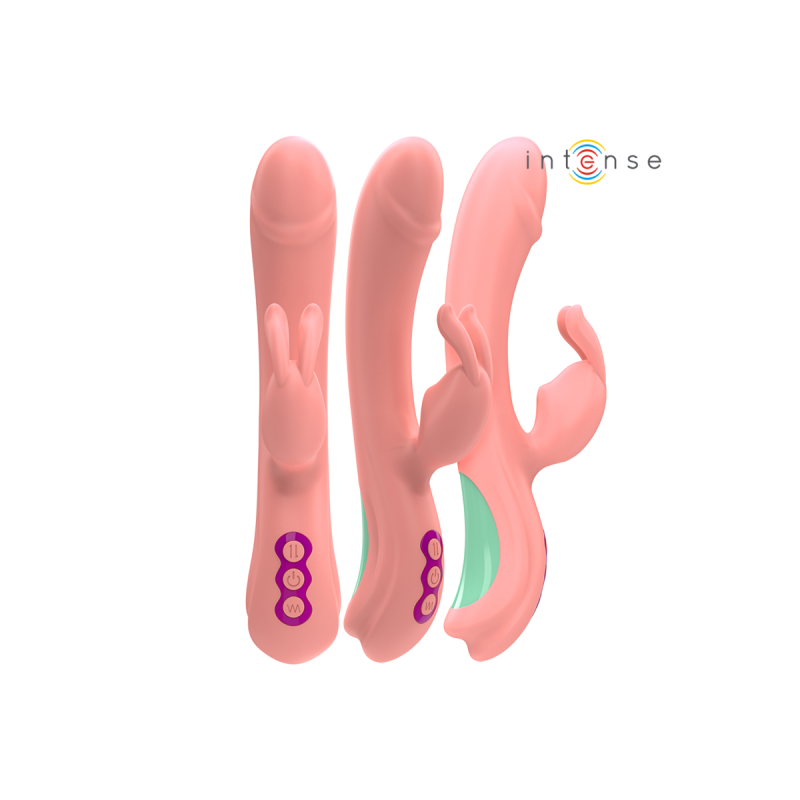 Intense - Rachel Vibrador Rabbit 5 Vibraciones Rosa | Vybes.it