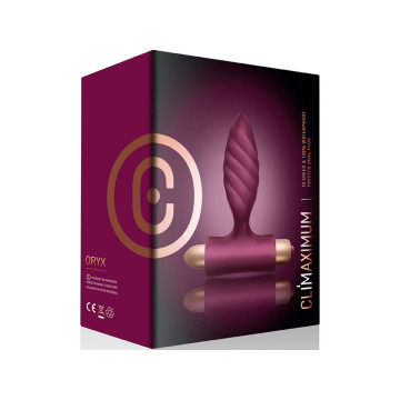 Climaximum - Plug Anal Torsadé Oryx | Vybes.it