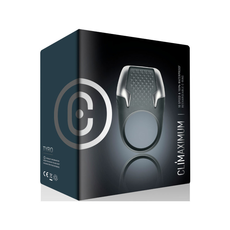 Climaximum - Tyro Anillo Vibrador Para Pene Luces Led | Vybes.it