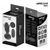 ADDICTED TOYS - PLUG ANAL AVEC LANGUE VIBRANTE ET TÉLÉCOMMANDE