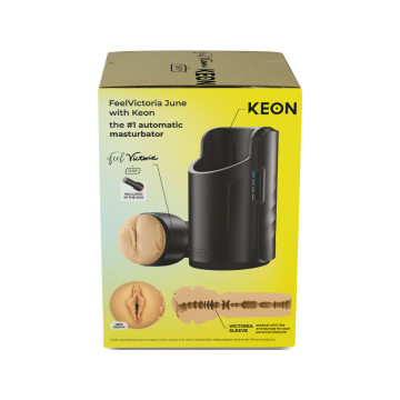 Kiiroo - Keon Wifi Combo Victoria June Masturbador Automático +