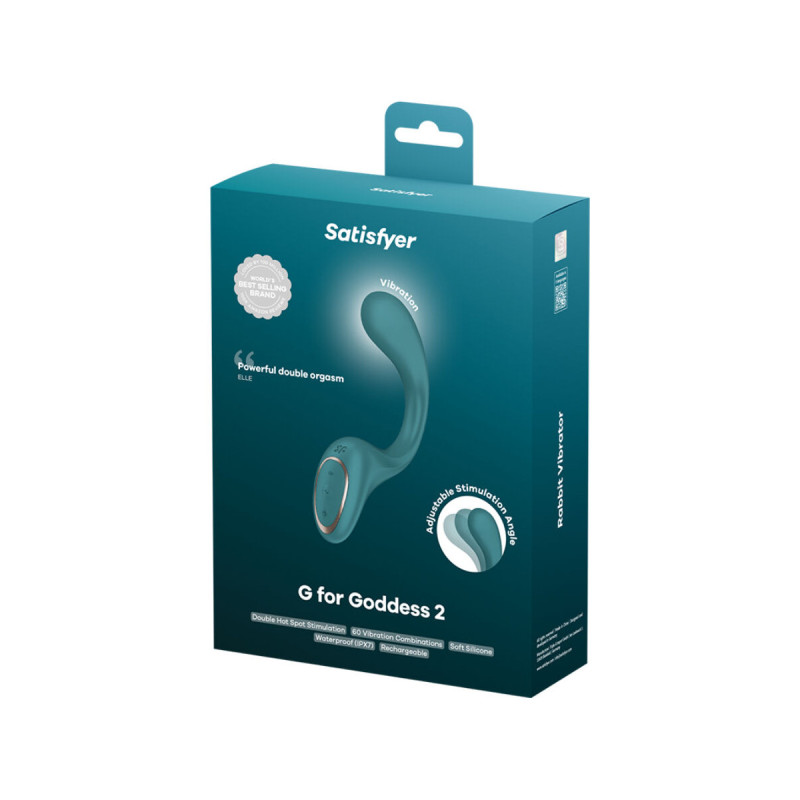 Satisfyer - G For Goddess 2 Bouteille Vibrateur Lapin Verte |