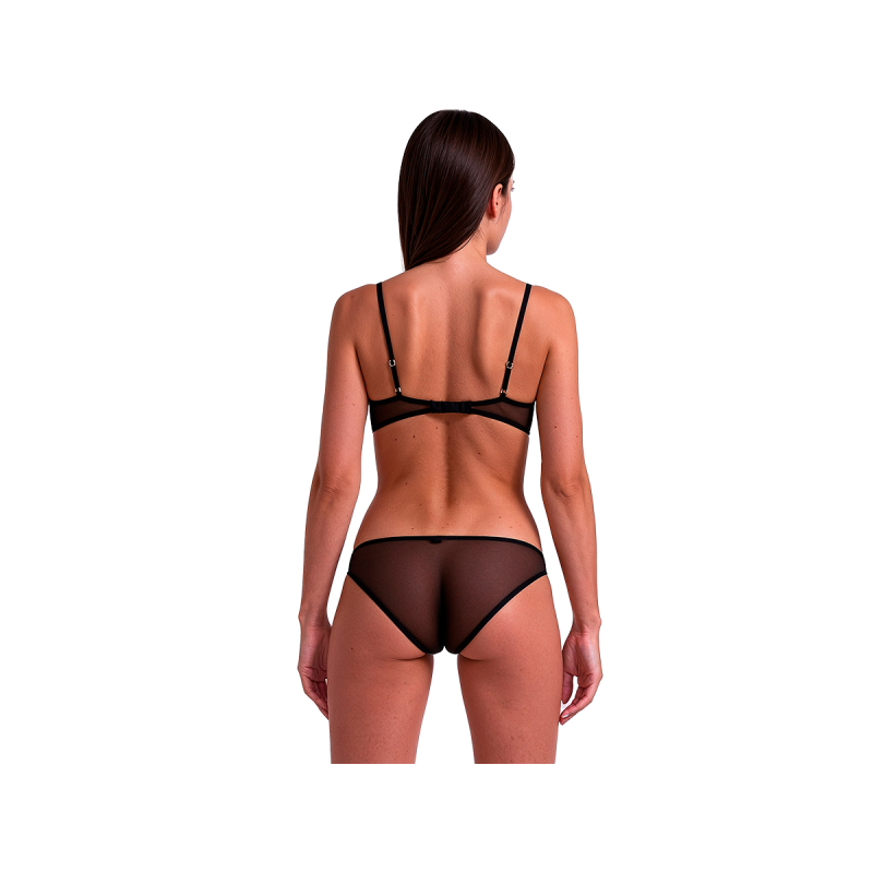 Passion - Intimari Set Sujetador + Bragas Negro L/Xl | Vybes.it