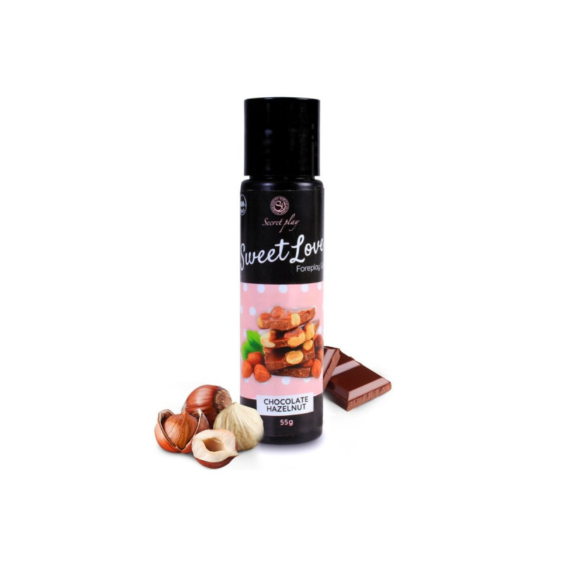 SECRETPLAY - GEL SWEET LOVE CHOCOLAT A LA NOISETTE 60 ML - SECRETPLAY…