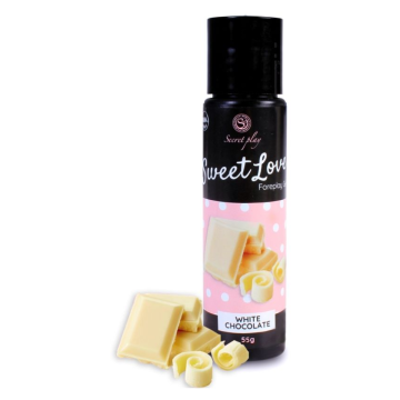 SECRETPLAY - GEL SWEET LOVE WEISSE SCHOKOLADE 60 ML