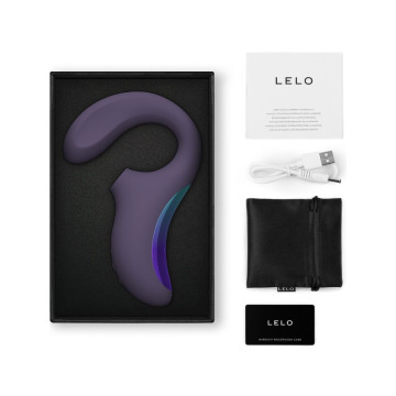 Lelo - Enigma Wave Dreifach - Vibrationsmassagegerät Cyber Purple |