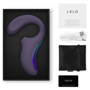 LELO - ENIGMA WAVE DREIFACH-VIBRATIONSMASSAGEGERÄT CYBER PURPLE