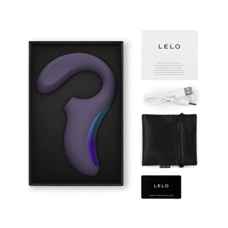Lelo - Enigma Wave Dreifach - Vibrationsmassagegerät Cyber Purple |
