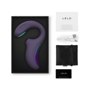 Lelo - Enigma Double Vibrateur Sonique Point G Cyber Violet |