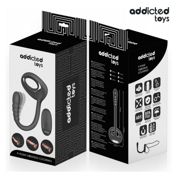 ADDICTED TOYS - ANELLO VIBRANTE PER IL PENE CON TELECOMANDO P-SPOT