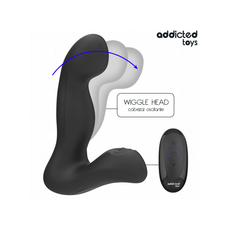 Addicted Toys - Masseur De Prostate Oscillant Avec Mode Pulsation