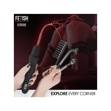 Fetish Submissive - Vibrador Wand Electroestimulación Alta