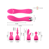 Intense - Vibratore Cher Con 20 Modalità E Testine Intercambiabili