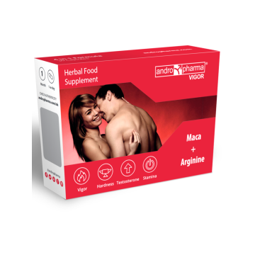 Andropharma Vigor – Complemento alimenticio herbal para la libido