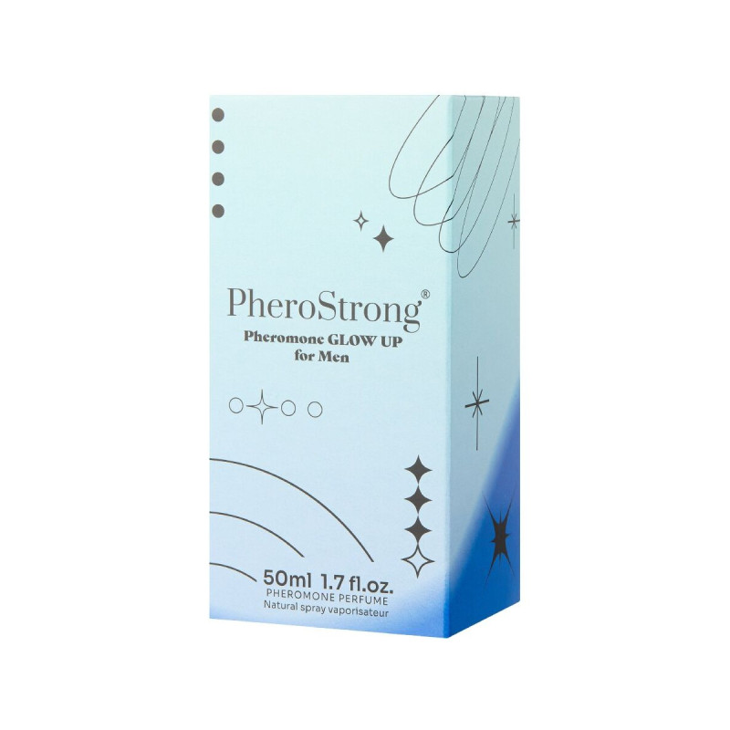 PHEROSTRONG - GLOW UP PHEROMONE PERFUME FOR MEN 50 ML - Men's pheromo…