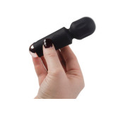 Rocks - Off - Mini Wand Recargable 16 Funciones Negro | Vybes.it