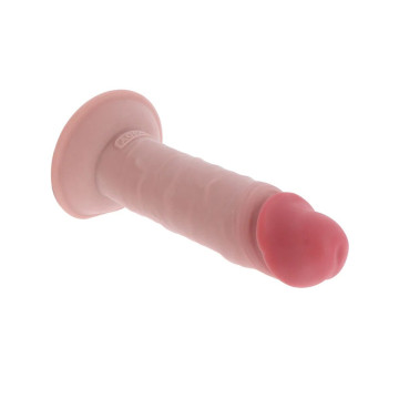Get Real - Pénis De Luxe Épais Double Densité En Tpe 20 Cm |