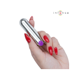 INTENSE - KAREN MINI VIBRANTE RECHARGEABLE ARGENT - INTENSE FUN TOYS…