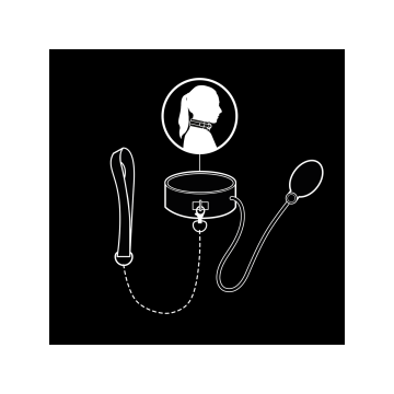 Fetish Submissive Bondage - Collier D'étranglement Gonflable Avec