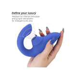 Womanizer - Blend Estimulador Vibrador Rabbit Azul | Vybes.it