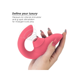 Womanizer - Vibratore Stimolatore Coniglio Blend Vibrant Rose |