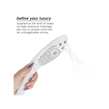 Womanizer - Wave Cabezal De Ducha Estimulador De Clitorís Blanco |