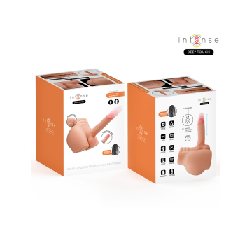 INTENSE DEEP TOUCH - TORSO RICHIE CON ANO E DILDO REALISTICO CON TELE…