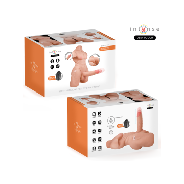 INTENSE DEEP TOUCH - MARTY TORSO WITH ANUS AND REALISTIC DILDO WITH P…