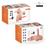 INTENSE DEEP TOUCH - MARTY TORSO CON ANO Y DILDO REALÍSTICO CON EMPUJE Y VIBRACIÓN CONTROL REMOTO 6.2 KG