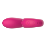 SNAIL VIBE - GIZI LITE VIBRADOR DUAL PUNTO G Y CLÍTORIS ROSA