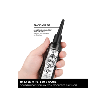 BLACK HOLE - APPLICATEUR DE LUBRIFIANT ANAL TAILLE L 100 ML - Base en…
