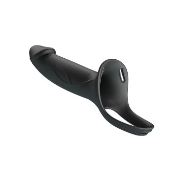 Pretty Love - Landon Strap - On Con Vibración Negro | Vybes.it