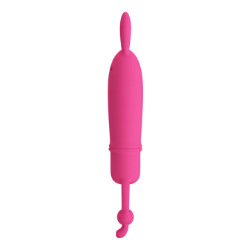 PRETTY LOVE - DELIA VIBRADOR RABBIT CON ANILLO DE SUJECIÓN