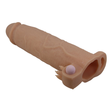 PRETTY LOVE - XERXES FUNDA PARA PENE CON ESTIMULADOR DE CLÍTORIS Y VIBRACIÓN