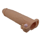 PRETTY LOVE - XERXES FUNDA PARA PENE CON ESTIMULADOR DE CLÍTORIS Y VIBRACIÓN