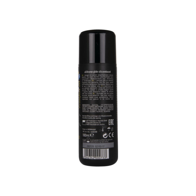 Hot – Extra Gleitendes Silikonbasiertes Gleitmittel + Komfortöl A+