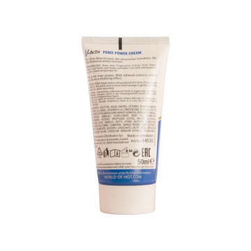 HOT - V-AKTIV PENIS POWER CREME FÜR MÄNNER 50 ML - Erektionssteigerung