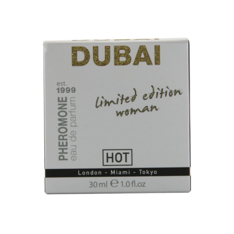 Hot - Perfume Con Feromonas Dubai Edición Limitada Mujer 30 Ml |