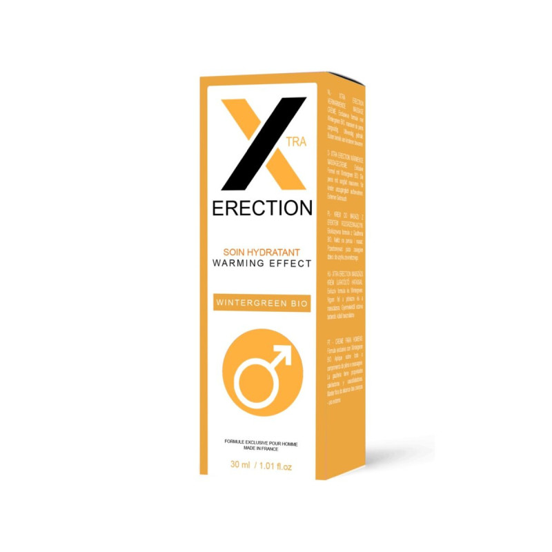 RUF - X ERECTION CRÈME ÉRECTILE À EFFET CHAUFFANT 30 ML - Augmentatio…