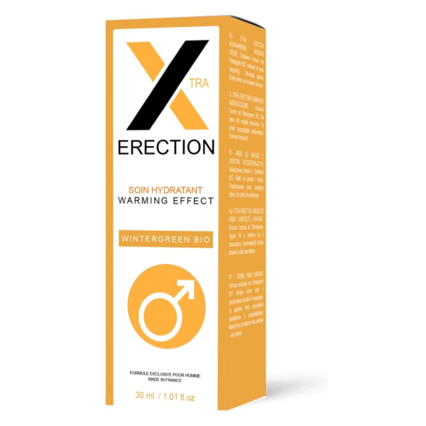 RUF - X ERECTION CRÈME ÉRECTION EFFET CHAUFFANT 30 ML