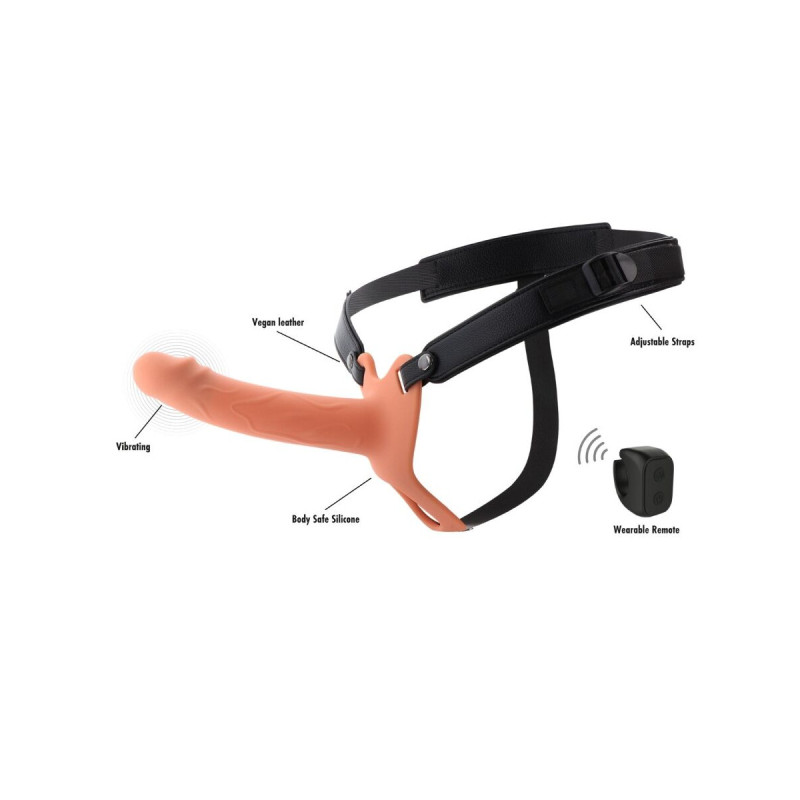 Hidden Desire - Inferno Strap - On Funda Para Pene Con Vibración 18