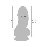 HIDDEN DESIRE - INFERNO FAT BOYS DILDO 19 CM - Realistic penises