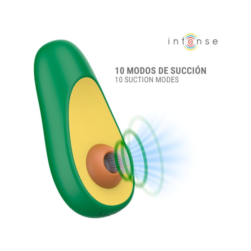 Intense - Waki Estimulador Succionador De Clítoris Aguacate |