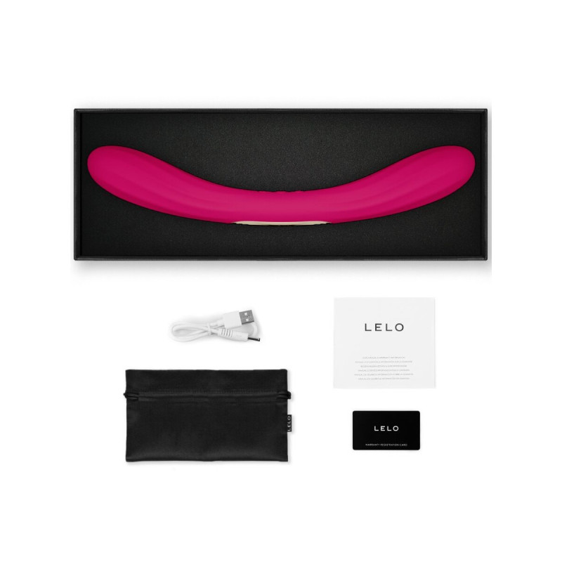 Lelo - Boomerang Vibratore A Doppia Enda Cerise | Vybes.it