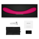 LELO - BOOMERANG VIBRATEUR À DOUBLE EXTRÉMITÉ CERISE