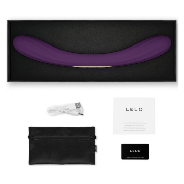 LELO - BOOMERANG VIBRATEUR À DOUBLE EXTRÉMITÉ VIOLET