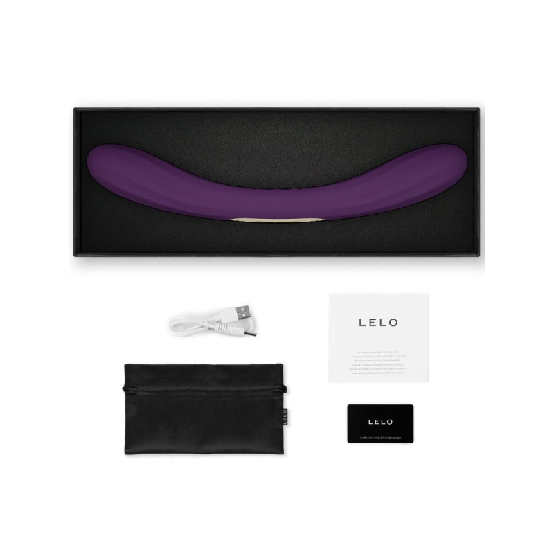 Lelo - Boomerang Vibratore A Doppia Estremità Viola | Vybes.it