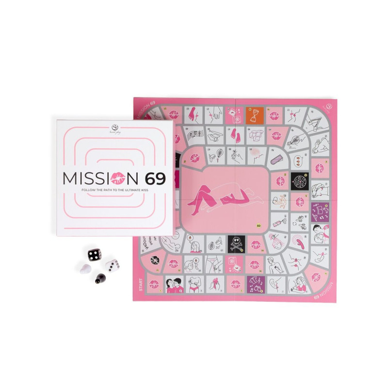 SECRET PLAY - JEU DE SOCIÉTÉ POUR COUPLES "MISSION 69" - SECRETPLAY 1…