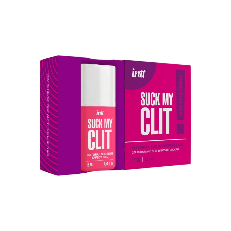 Intt - Suck My Clit Gel Efecto Succión Fresas Silvestres 15 Ml |